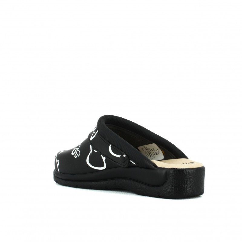 Sabot de cuisine noir pas cher homme et femme à 31,90€HT LISASHOES