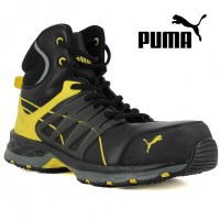 BASKET DE SÉCURITÉ HAUTE VELOCITY JAUNE HRO S3 PUMA HOMME