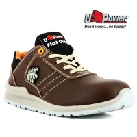 CHAUSSURE DE SÉCURITÉ CUIR PLEINE FLEUR ANTI-TRANSPIRATION