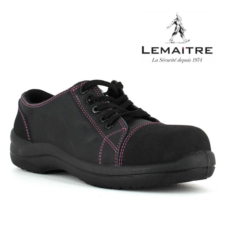 Chaussure de sécurité femme noir DINA, Basket de sécurité femme