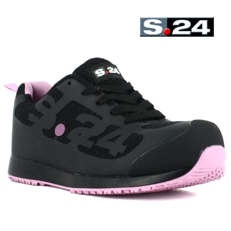 Basket de sécurité s1p noire pas cher pour femme - Lisashoes