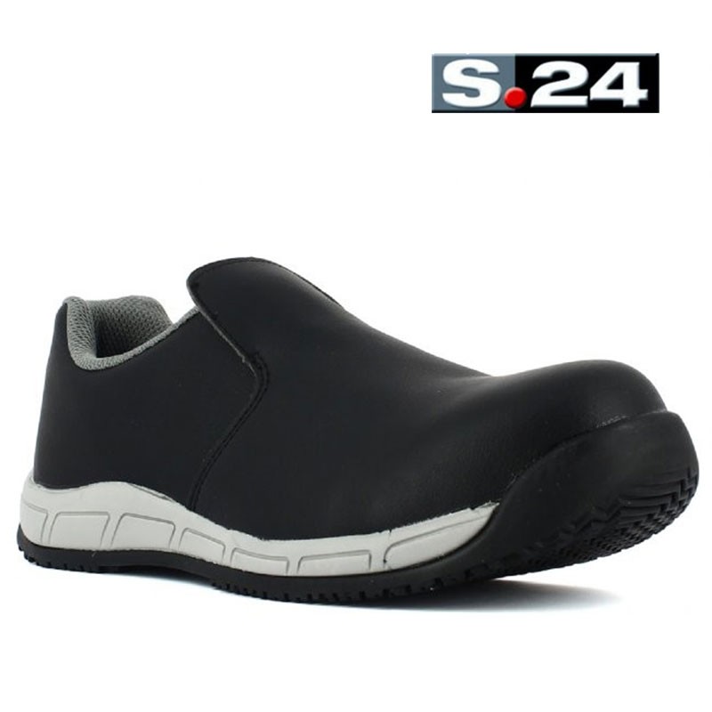 Chaussures de cuisine grandes pointures noires TOM S2 SRC