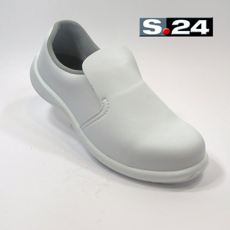 Chaussures de Cuisine de Sécurité Blanches