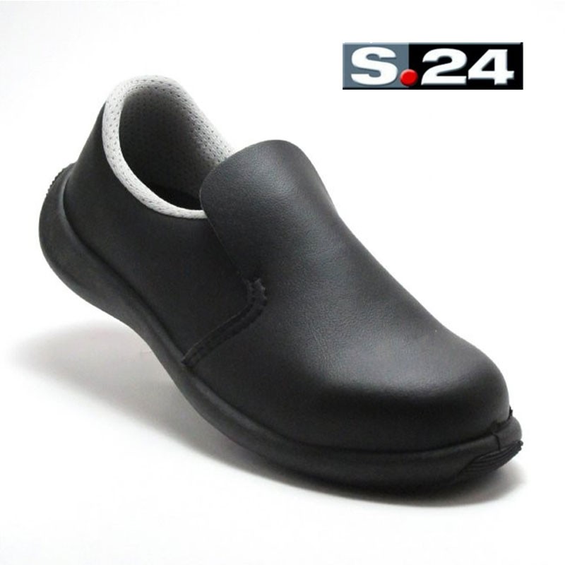 Chaussure de cuisine noir pas cher pour homme et femme LISASHOES