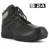 Chaussure de securite haute en cuir s24