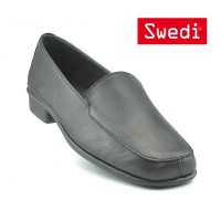 MOCASSIN DE SERVICE EN CUIR NOIR