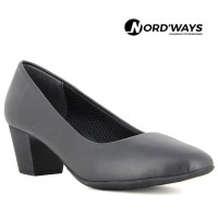 CHAUSSURE DE SERVICE A TALON NOIR FEMME