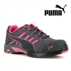 Chaussure de securite rose Puma Safety