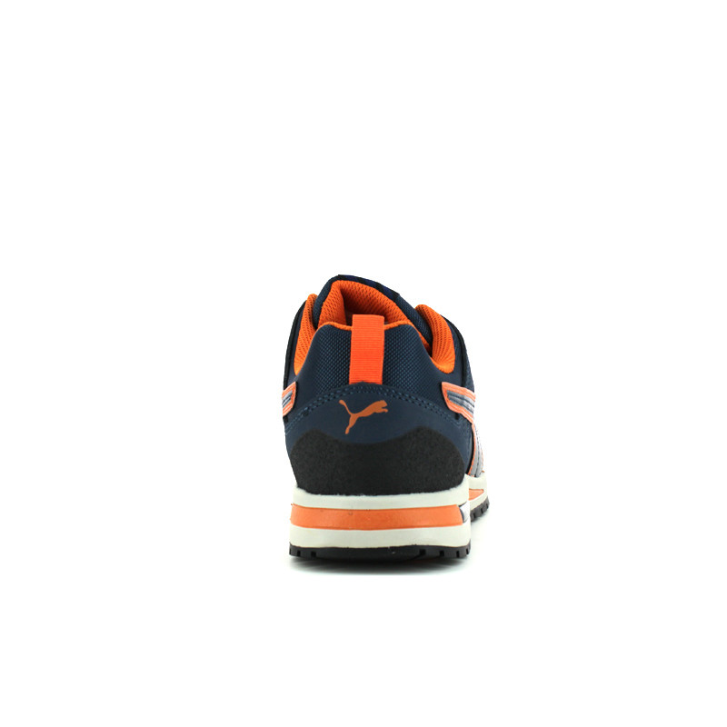 Chaussures de sécurité homme Crosstwist bleu et orange Puma Safety