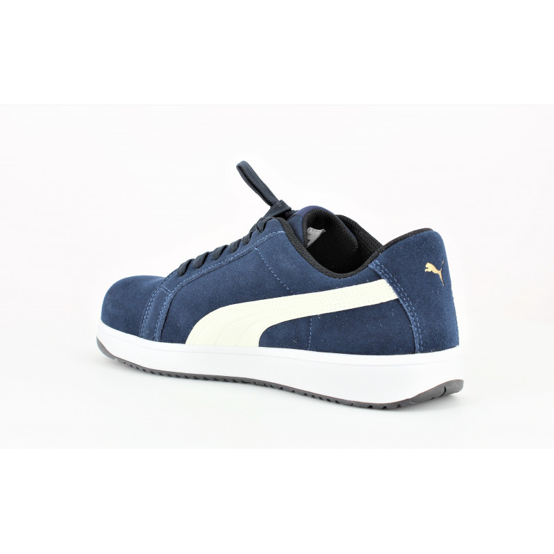 Chaussure de sécurité confortable Puma Iconic bleu 96,95€HT LISASHOES