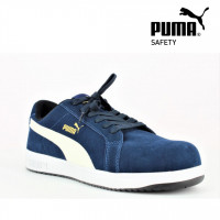 CHAUSSURE BASKET DE SECURITE PUMA ICONIC BLEU S1PL ESD