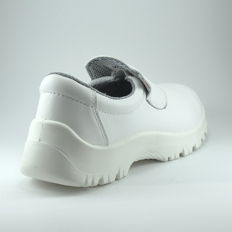 Chaussures de cuisine unisexe blanche S2 légère résistante TecSafety