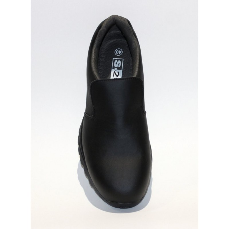 Chaussure de sécurité pour cuisine noire haut de gamme LISASHOES