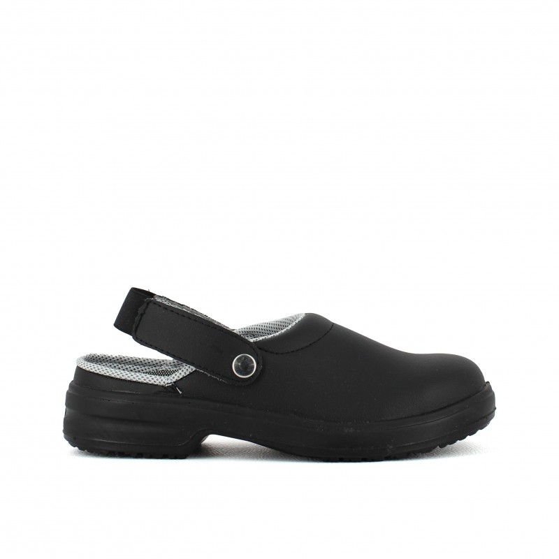 Sabot de cuisine noir pas cher homme et femme à 31,90€HT LISASHOES