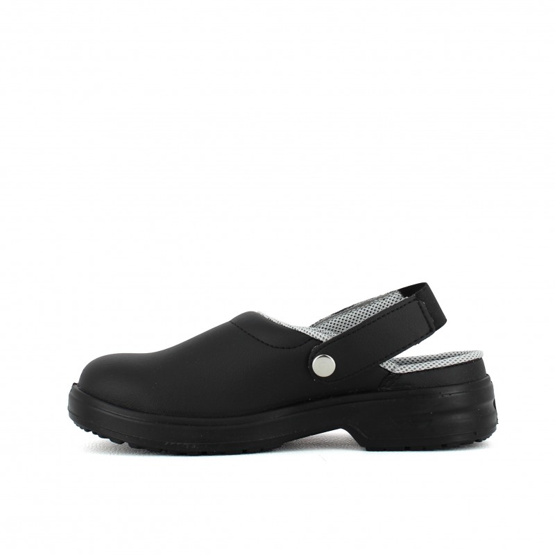 Sabot de cuisine noir pas cher homme et femme à 31,90€HT LISASHOES