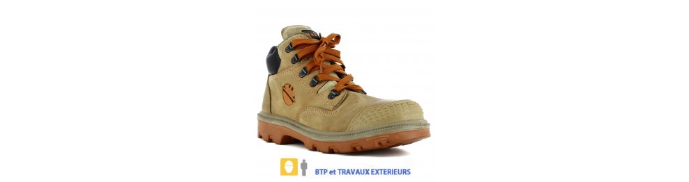 CHAUSSURES DE SÉCURITÉ CHANTIER BTP