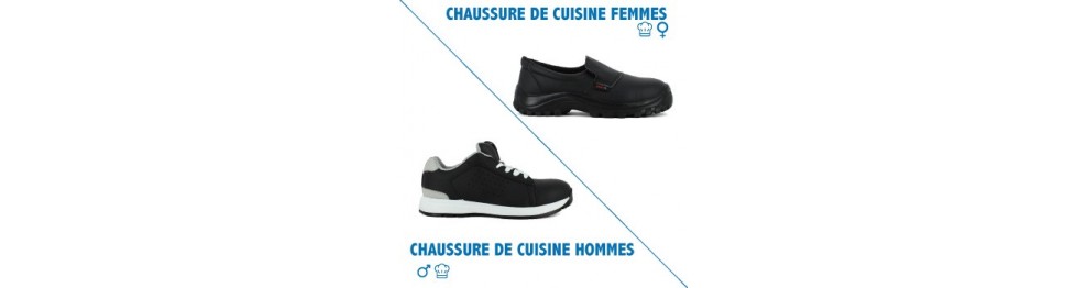 CHAUSSURE DE SECURITE CUISINE HOMME ET FEMME