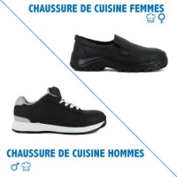 CHAUSSURE DE SECURITE CUISINE HOMME ET FEMME