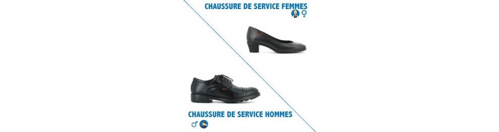 CHAUSSURES DE SERVICE HOMMES ET FEMMES
