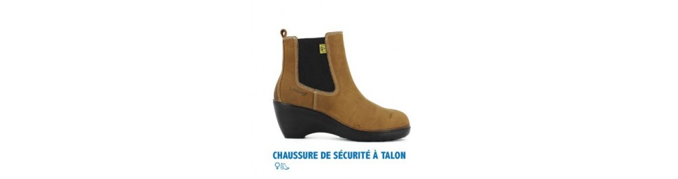 CHAUSSURES DE SÉCURITÉ FEMME À TALON