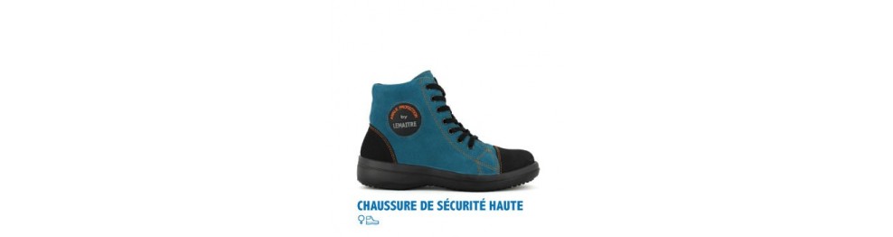 CHAUSSURES DE SÉCURITÉ FEMME HAUTE