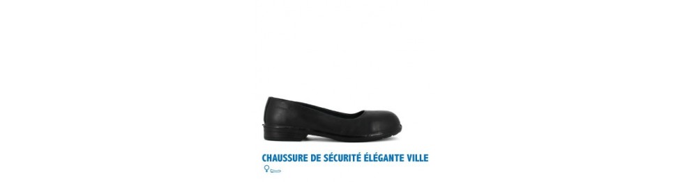 CHAUSSURE DE SÉCURITÉ FEMME ÉLÉGANTE VILLE 